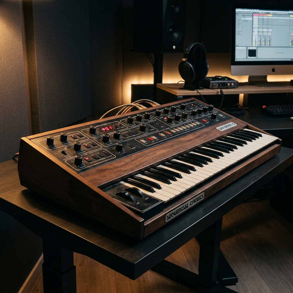 Vintage Synthesizer Hardware